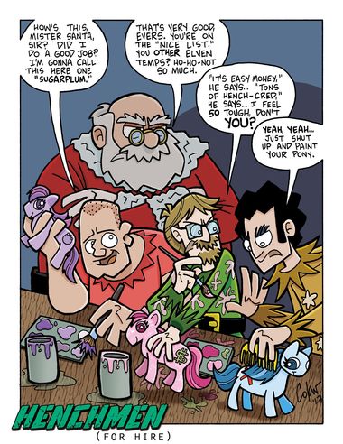 Secret Santa 2017 – A Special Holiday Henchmen Comic