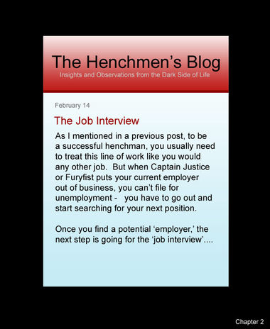 Update to the Henchmen’s Blog