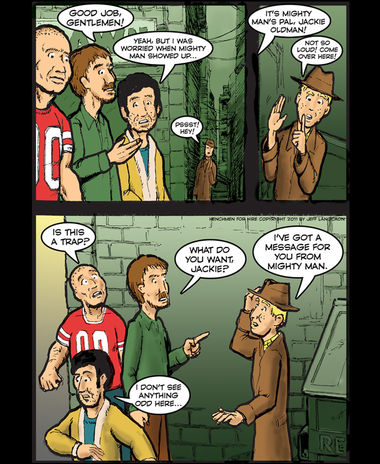 Meeting You in a Dark Alley…