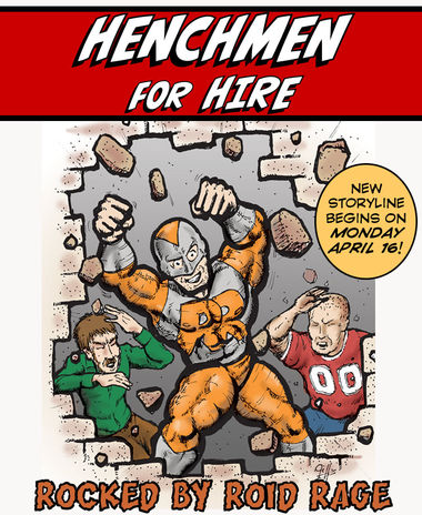 Rocked by Roid Rage – The Color Cover