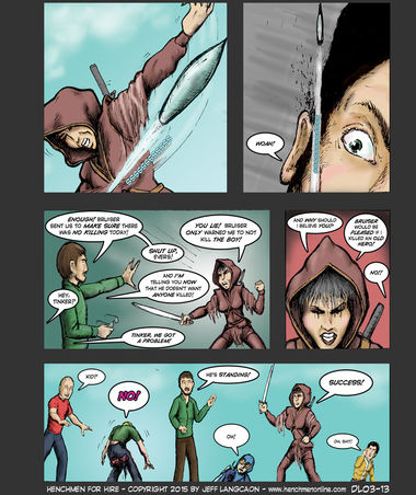 Facing Down the Super Villain