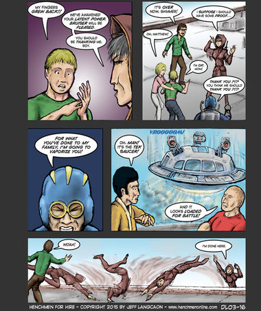 Thanking the Super Villain?