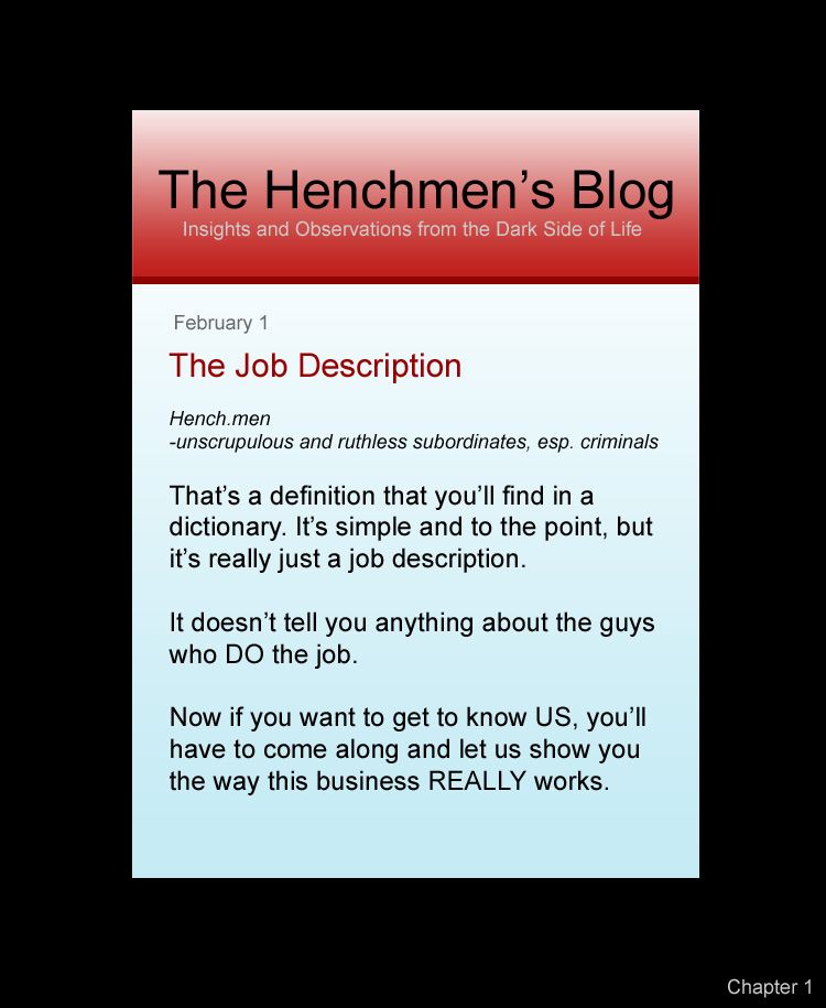 Henchmen for Hire – a webcomic by Jeff Langcaon