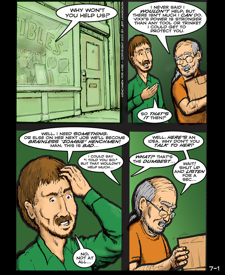 Chapter 7 – Looking for a Solution