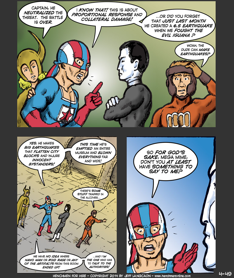 The Captain is not Happy