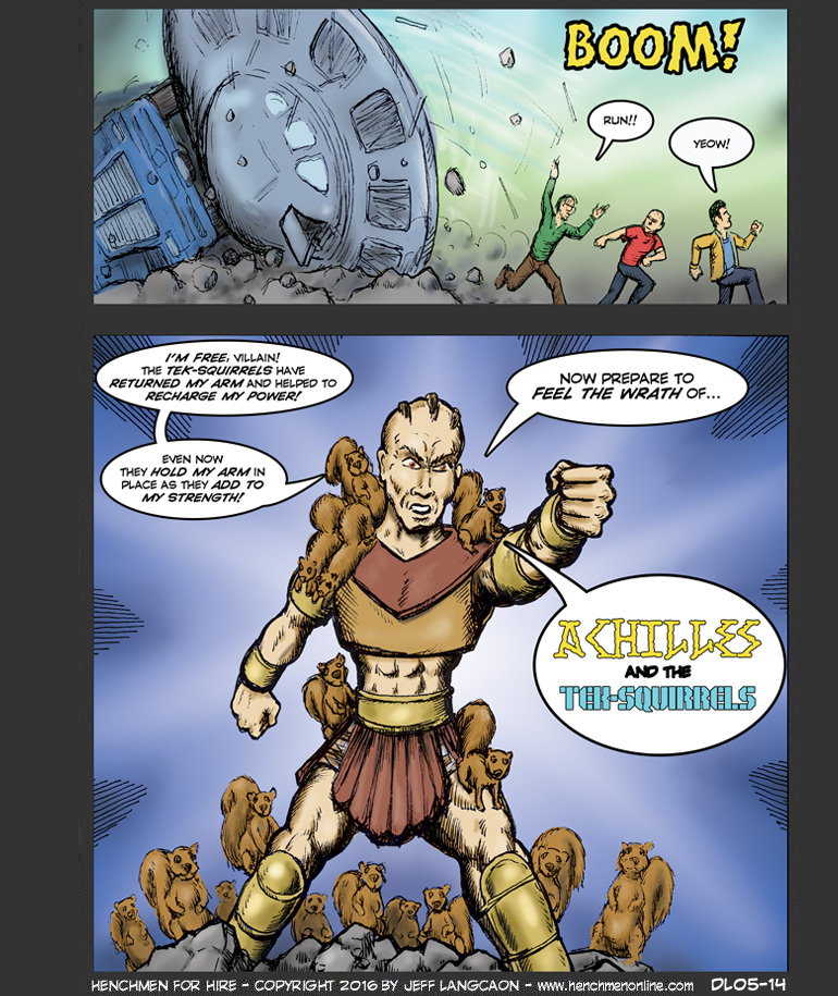 Achilles and the Tek-Squirrels