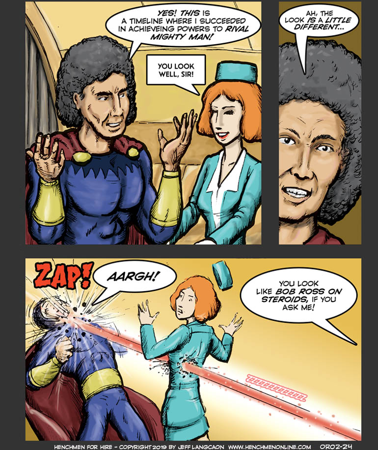 Bob Ross on Steroids