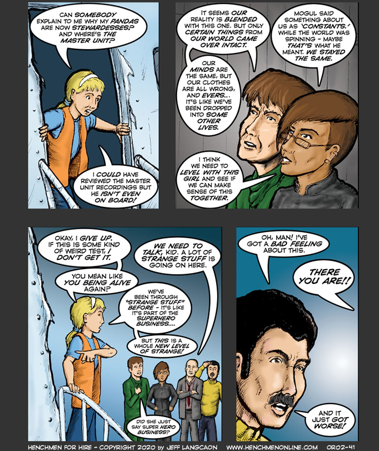 Strange Stuff Going On